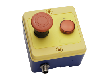 Atrax Control Box – 2 button (1 large) | Control Stations Atrax Control Box - 2 button (1 large)