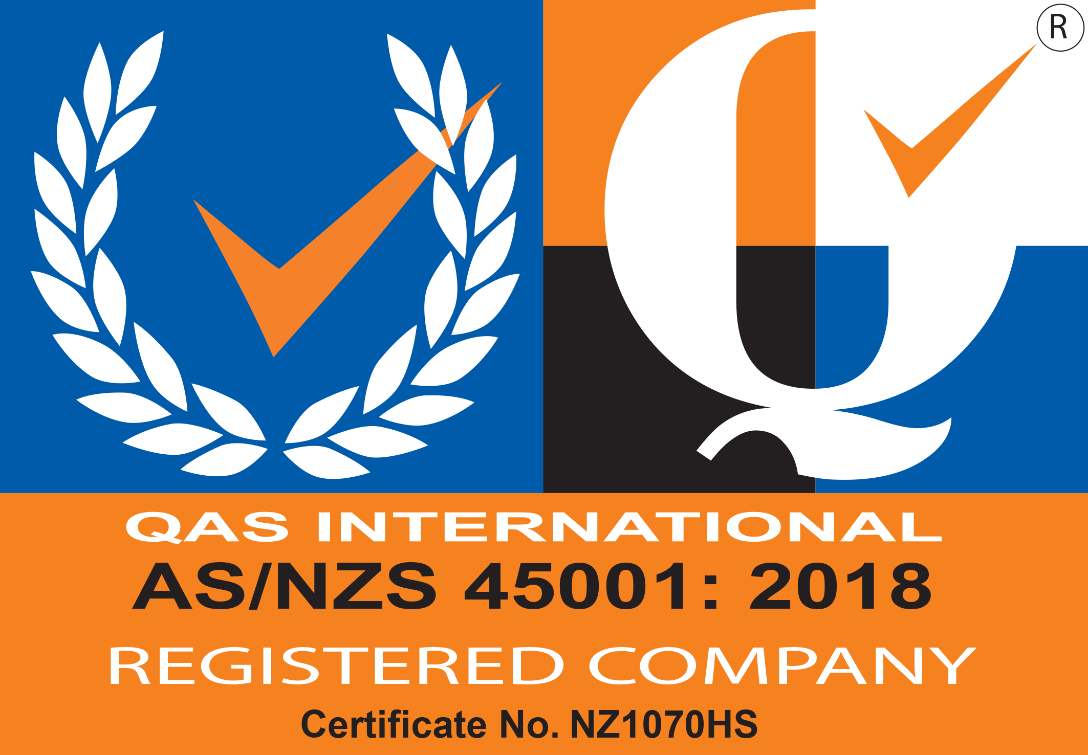 Atrax Group ISO Certification ISO 45001:2018 OHSMS icon