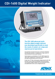 Atrax CDI-1600 DWI (rev 0816) PDF | Thumbnail