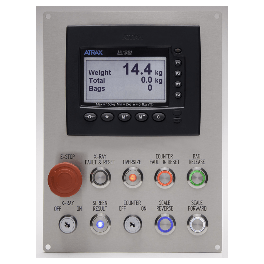 Atrax Extended Operator Panel (Large) | Airport Baggage Scales | 0 Feature image Atrax Extended Operator Panel (Large) | Airport Baggage Scales | Feature image