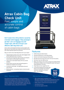 Atrax Digital Cabin Bag Check Unit (Rev 0325) PDF | Thumbnail Atrax Cabin Bag Check Unit (0325) PDF | Thumbnail